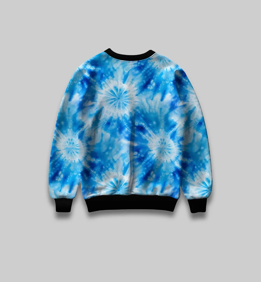 Ocean Breeze Tie-Dye Sweatshirt