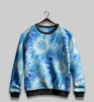 Ocean Breeze Tie-Dye Sweatshirt