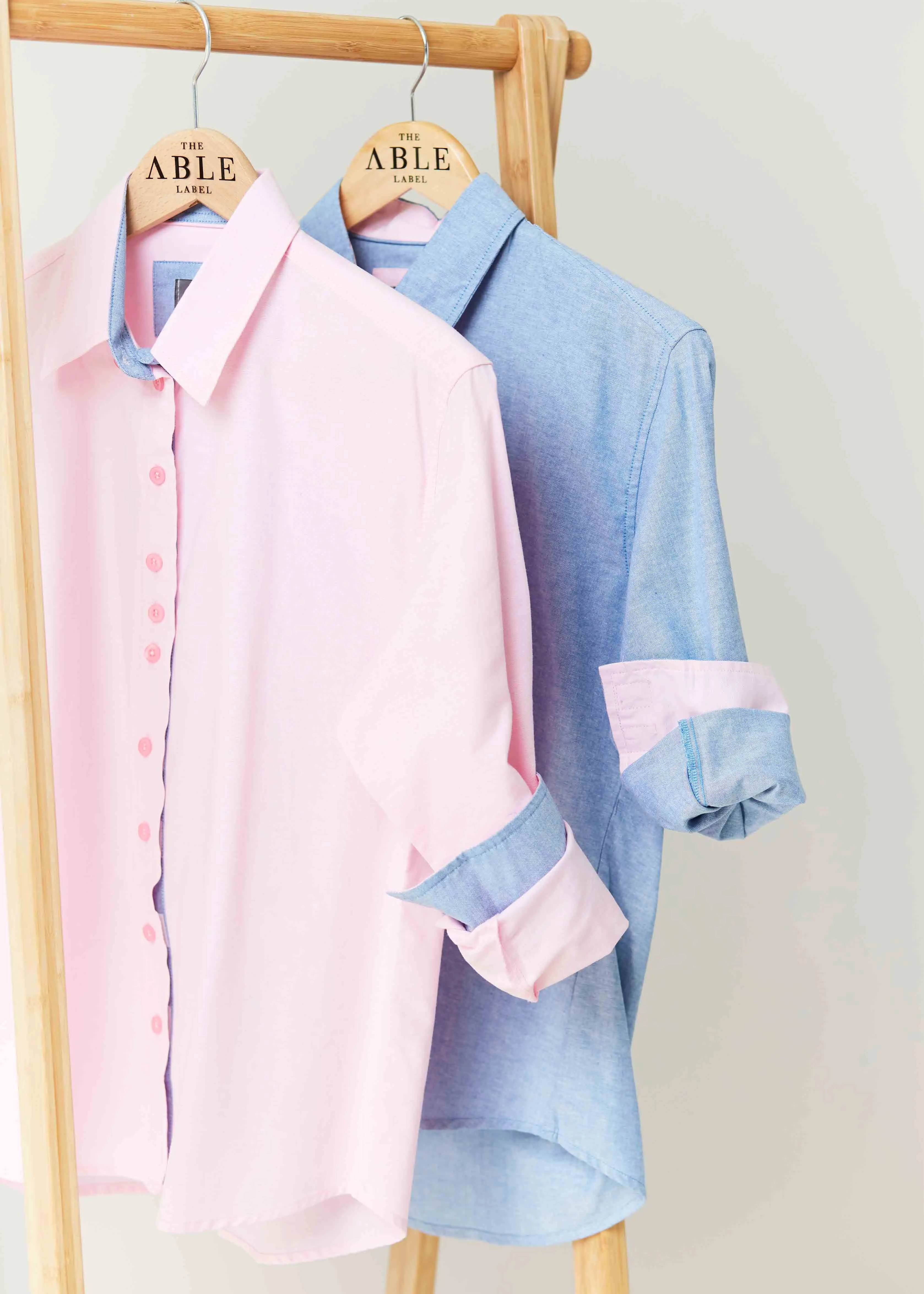 Olivia Cotton Oxford VELCRO® Brand Fastening Shirt