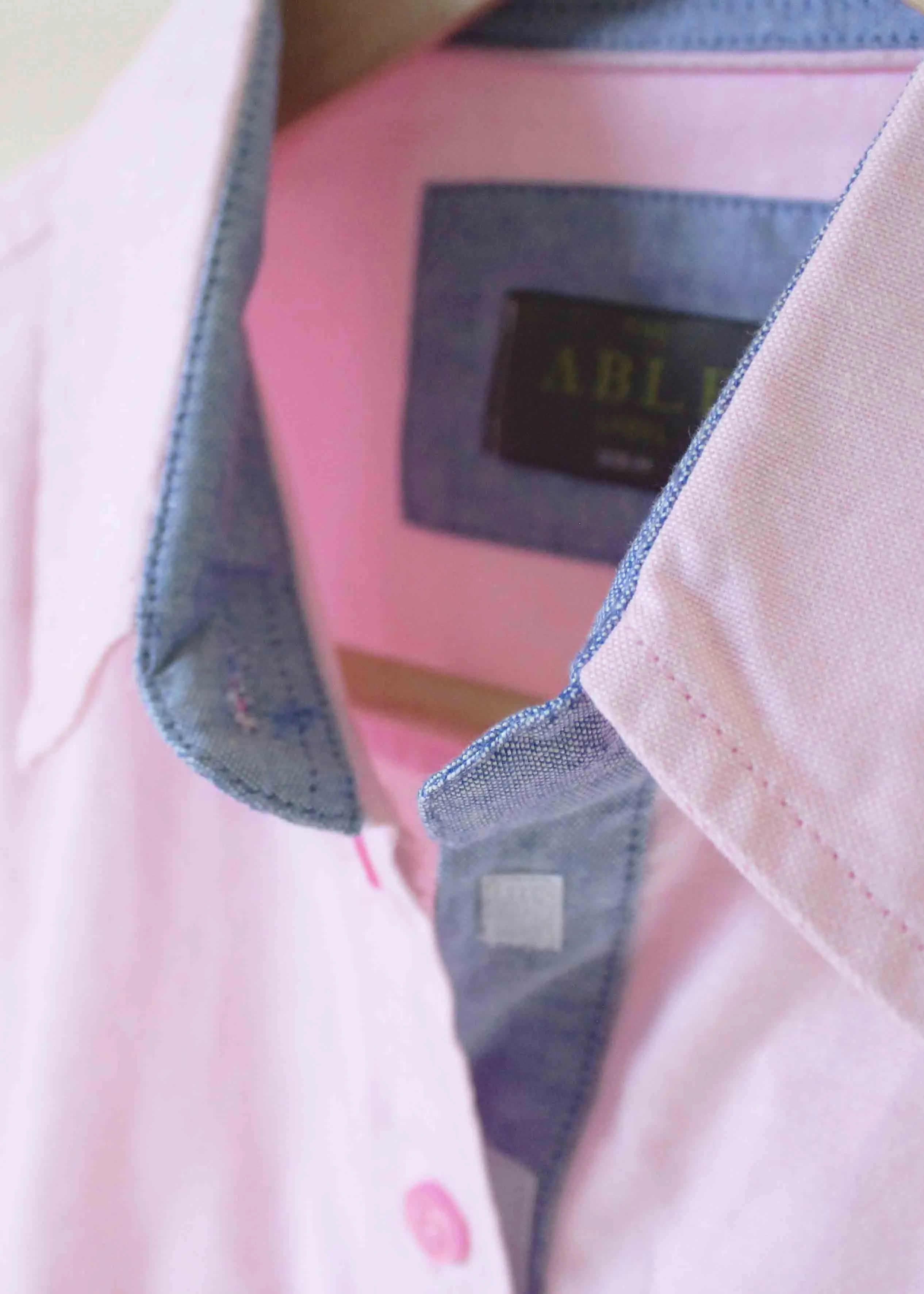 Olivia Cotton Oxford VELCRO® Brand Fastening Shirt