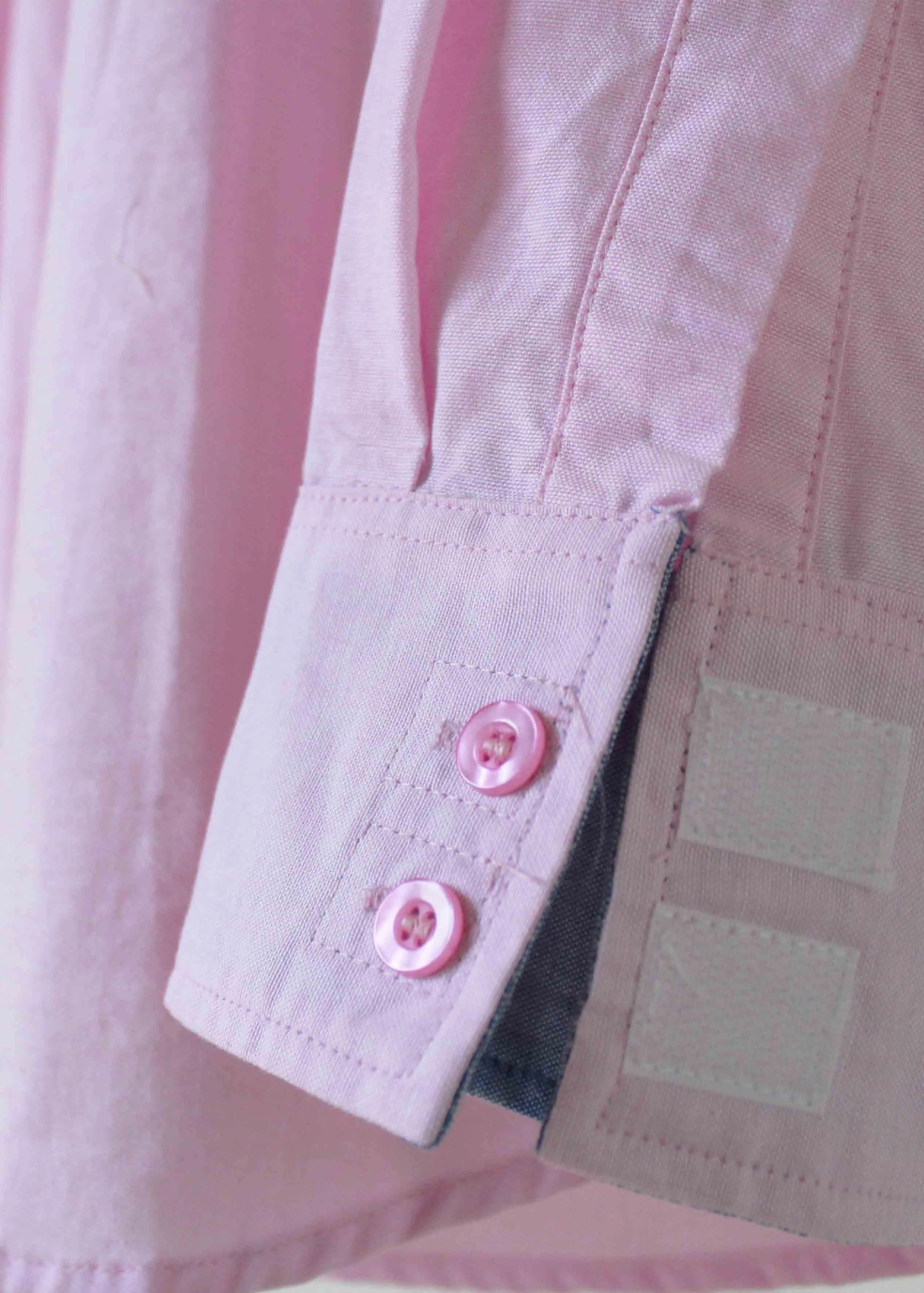 Olivia Cotton Oxford VELCRO® Brand Fastening Shirt