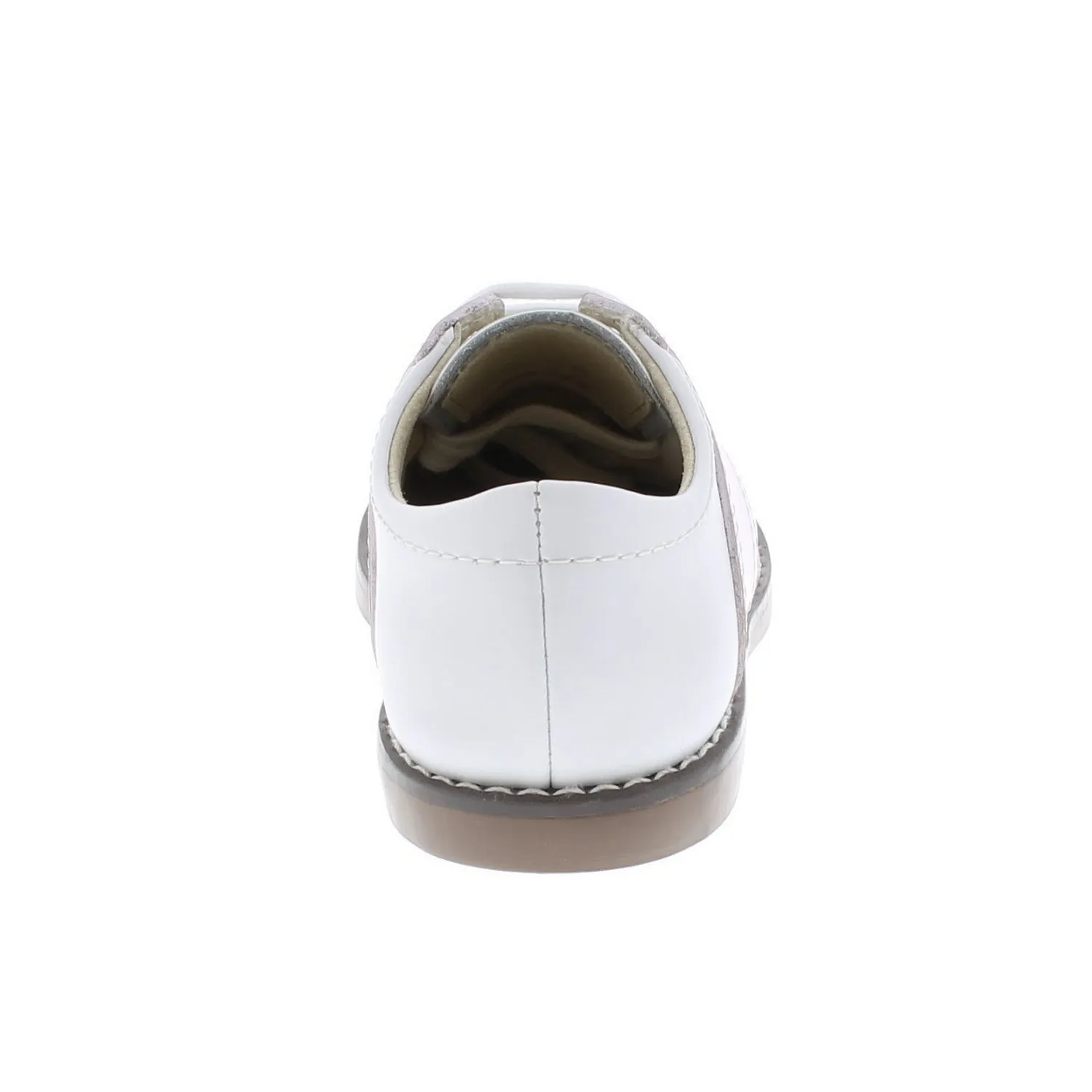 Oxford Saddle Shoes - White/Pink