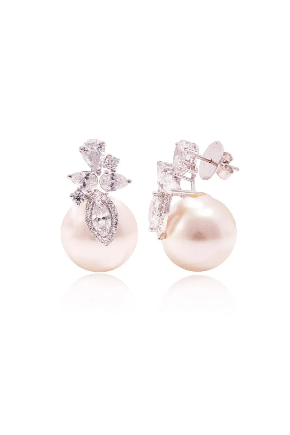 Pearlescent Bloom Earrings