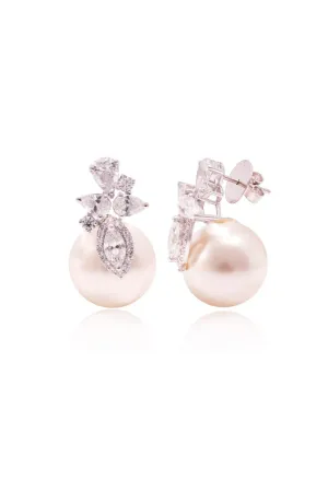 Pearlescent Bloom Earrings