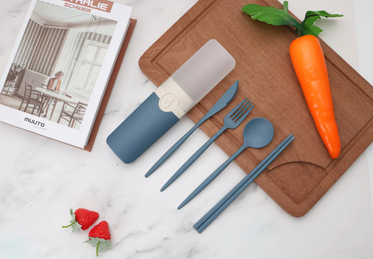 Portable Reusable Cutlery Set