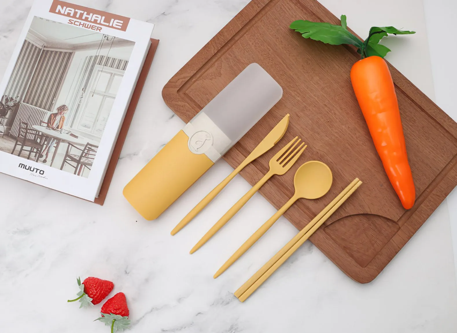 Portable Reusable Cutlery Set
