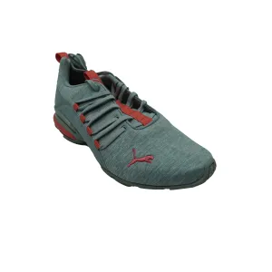 Puma Women's Axelion Heather Running Athletic Shoes Gray Coral Size 8.5