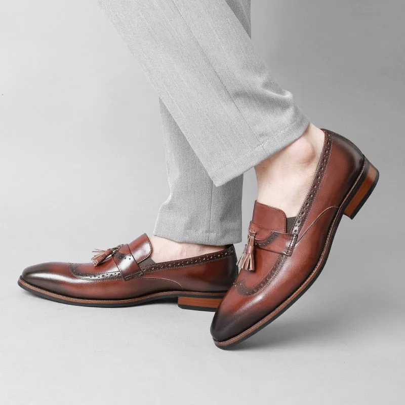 Serpatura Classic Monk Loafers