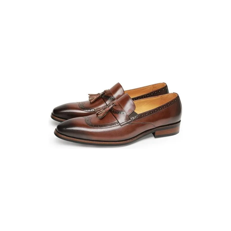 Serpatura Classic Monk Loafers
