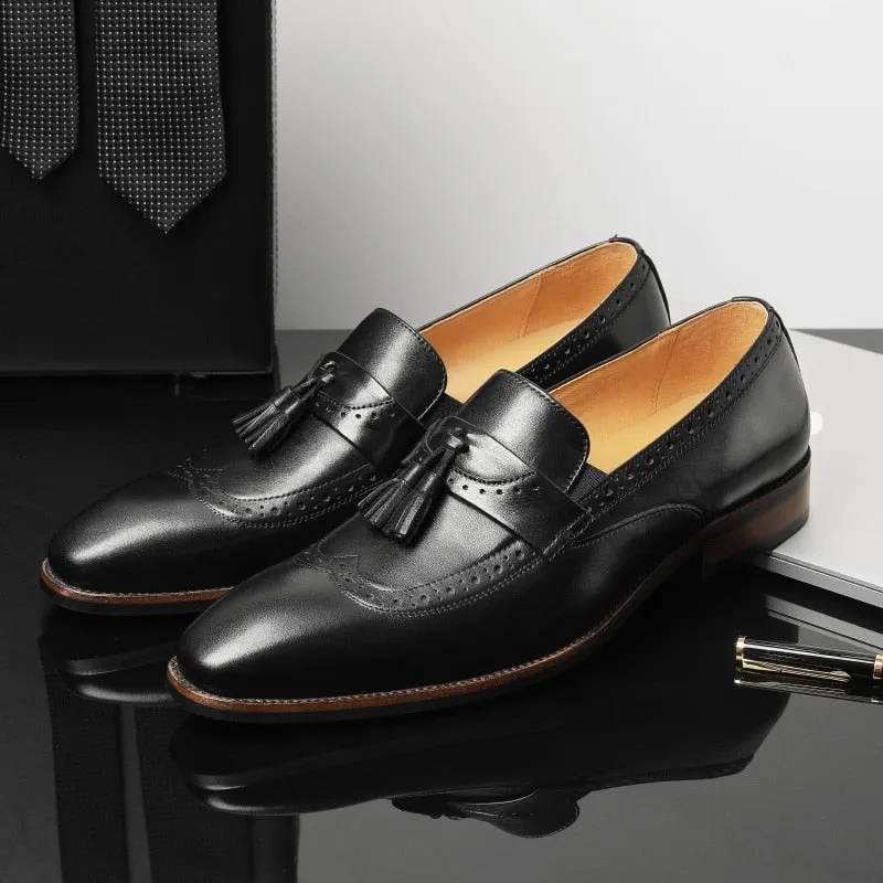 Serpatura Classic Monk Loafers