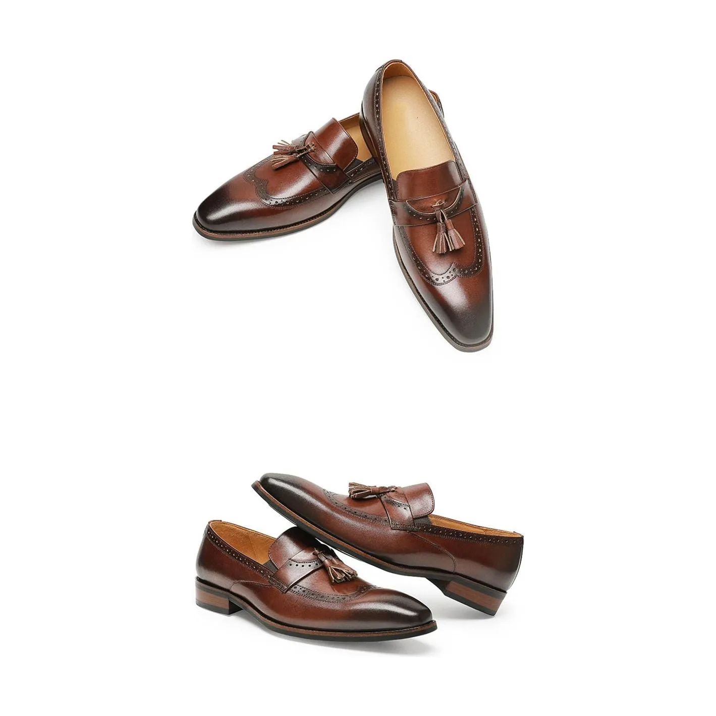 Serpatura Classic Monk Loafers