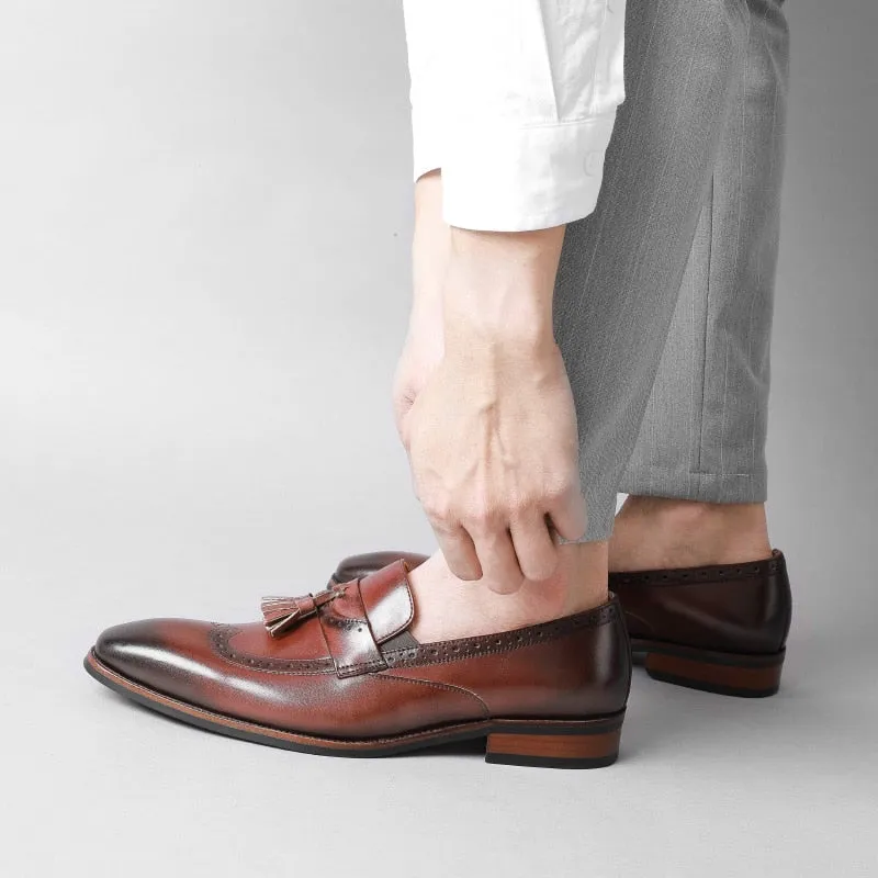 Serpatura Classic Monk Loafers