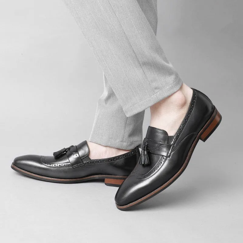 Serpatura Classic Monk Loafers