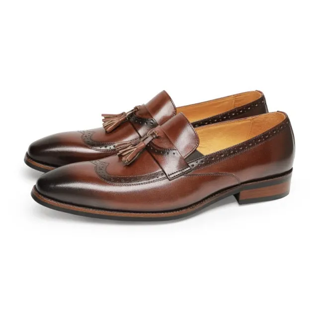 Serpatura Classic Monk Loafers