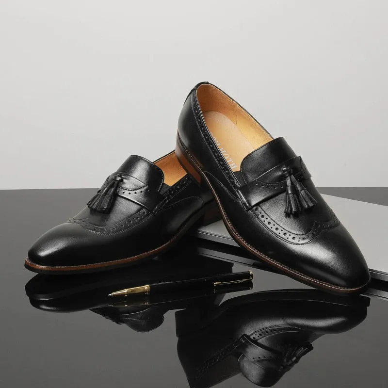 Serpatura Classic Monk Loafers