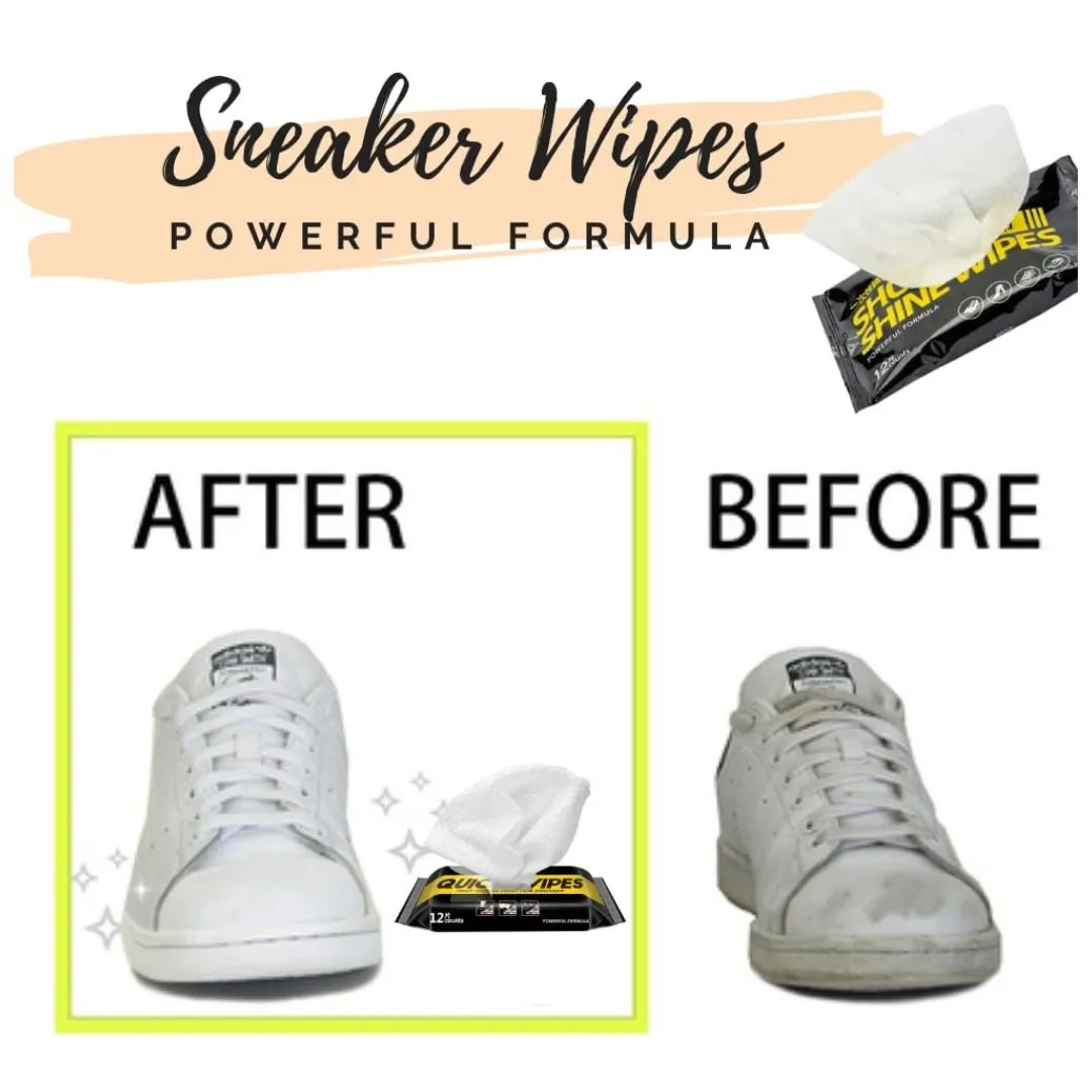 Shoe Wet Wipes - Set of 2 Packs