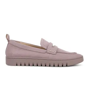 Vionic Uptown Loafer (Women) - Magnolia Dusk Grey Waxed Suede