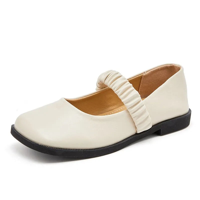 xiangtuibao New Shoes for Women Fashion Concise Casual Loafers Women Comfortable British Style Mary Janes Shoes Convenient Flat Shoes