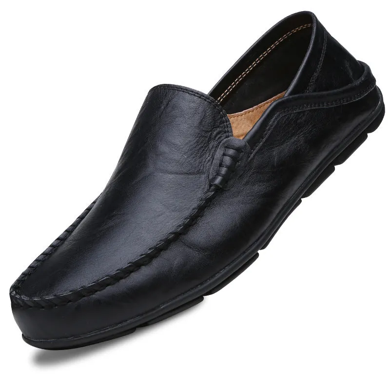 Zedmax Fashion Leather Casual Loafers