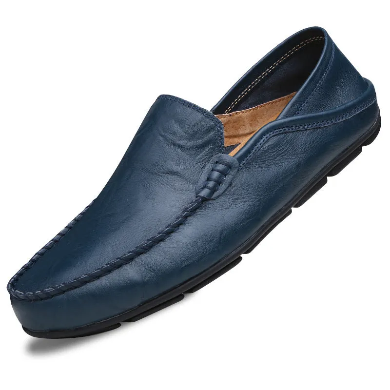 Zedmax Fashion Leather Casual Loafers