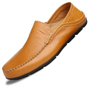 Zedmax Fashion Leather Casual Loafers